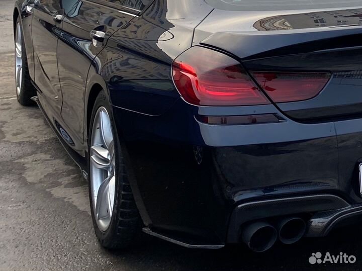 Накладки на пороги (лезвия) бмв f06 гранкупе