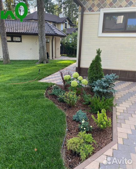 Рулонный газон от производителя под ключ