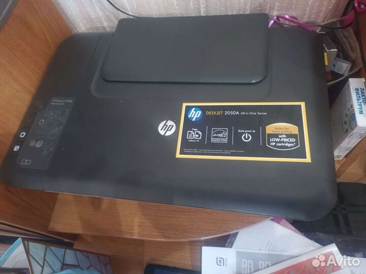 Цветной струйный принтер мфу hp deskjet 2050a