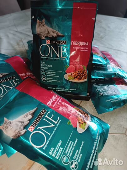 Влажный корм для кошек purina one