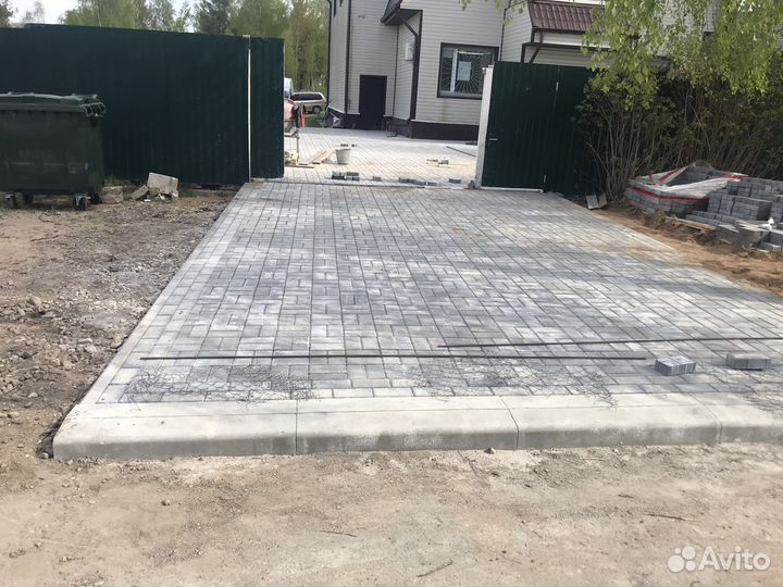 Асфальтирование, благоустройство, брусчатка