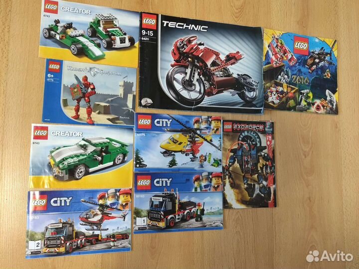 Lego Creator City Technic Exoforce инструкция