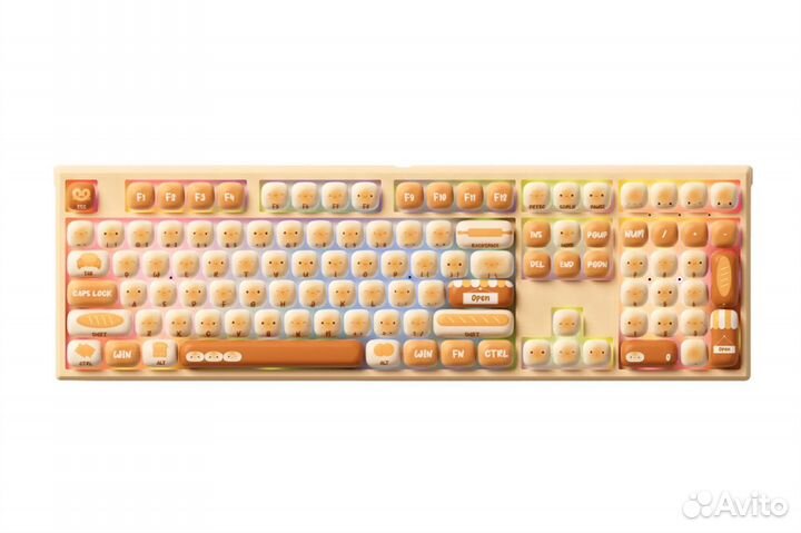 Механическая клавиатура Monsgeek MG108B Bun Wonder