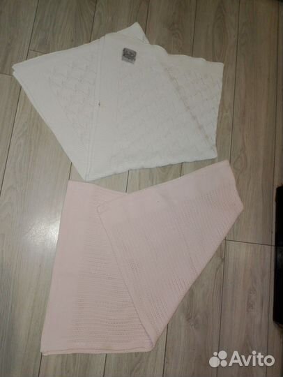 Плед вязанный