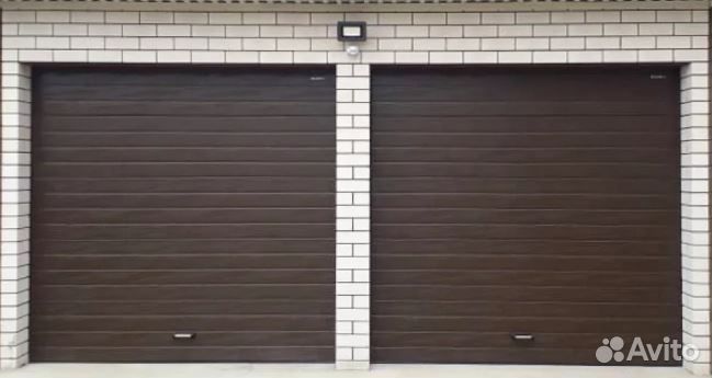 Гаражные секционные ворота дорхан 2750х2125