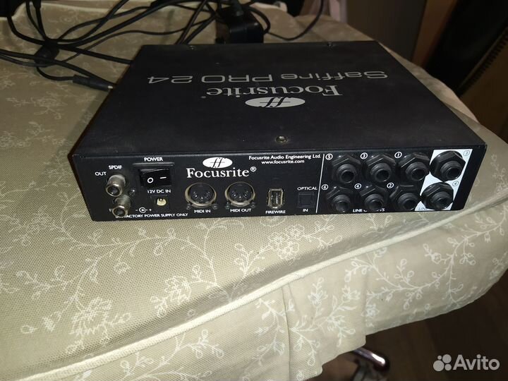 Focusrite saffire pro 24 Внешняя звуковар карта