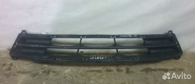 Рештка переднего бампера Солярис 2014 865614L50