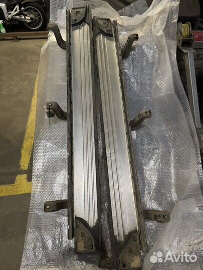 Подножки митсубиси паджеро 3