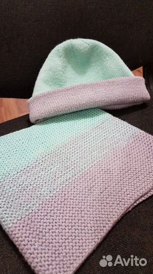 Шапка + шарф (набор)