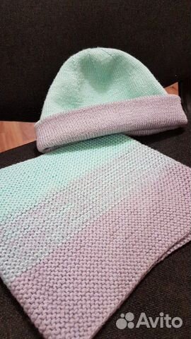 Шапка + шарф (набор)