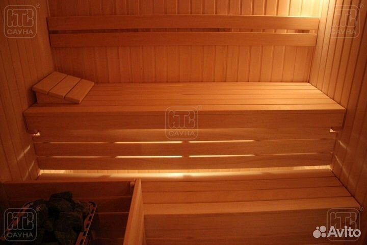 Готовая финская сауна под ключ Светлица 2.0
