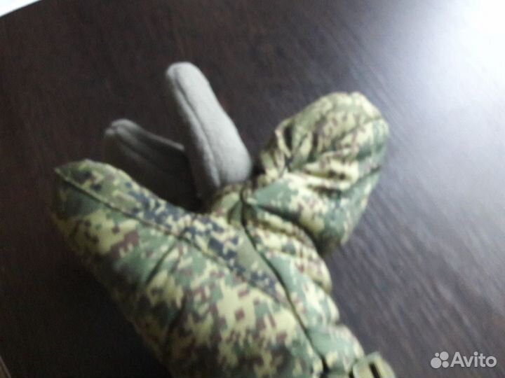 Рукавицы - перчатки (2в1) утеплённые (вкпо) 