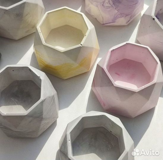 Подсвечники гипсовые