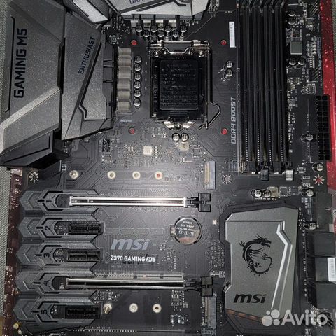 Комплект, MSI z370 gaming m5