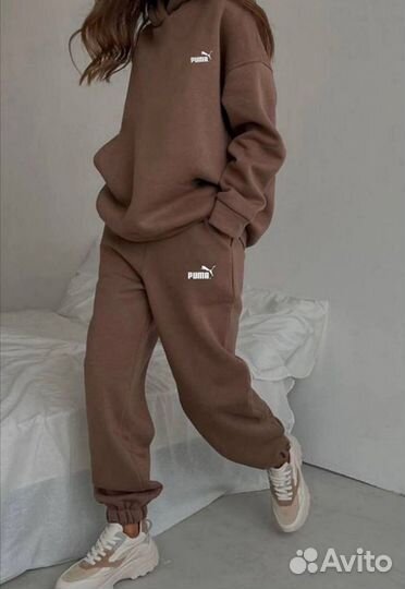 Спортивный костюм женский теплый