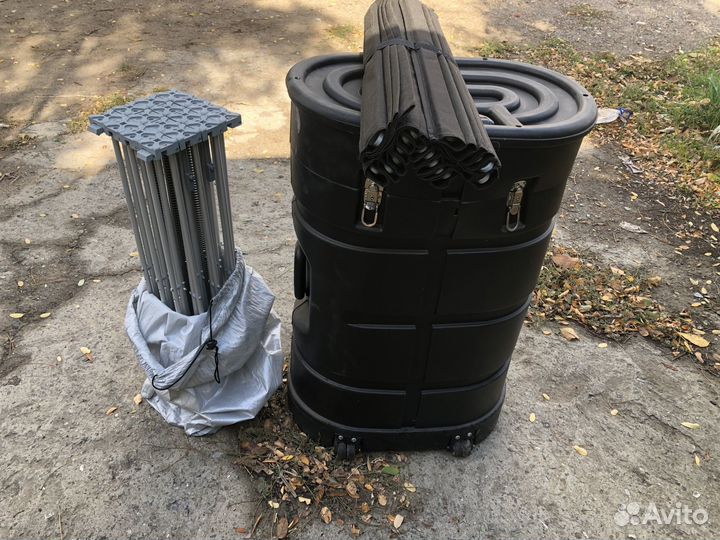 Pop up стенд радиальный250х222х62