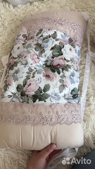 Бортики балдахин простыни