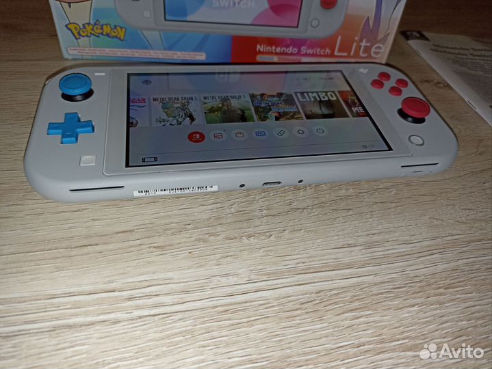 Nintendo switch lite прошитая 160gb