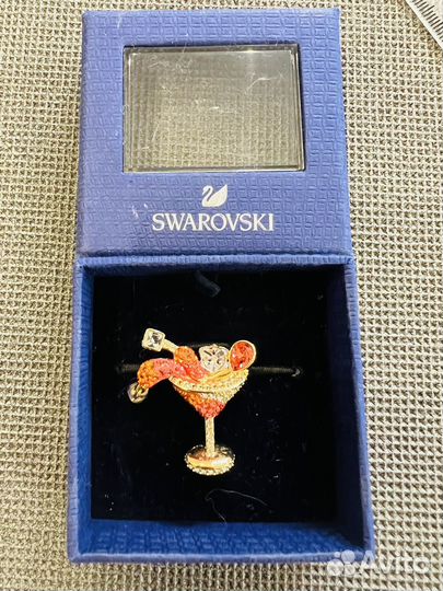 Swarovski брошь