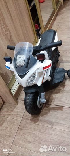Детский мотоцикл на аккумуляторе