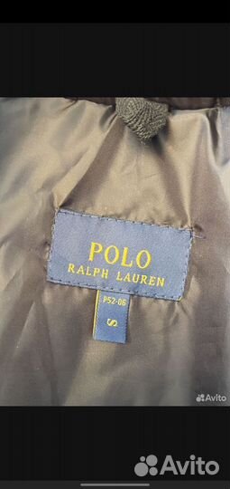 Пуховик мужской polo ralph lauren