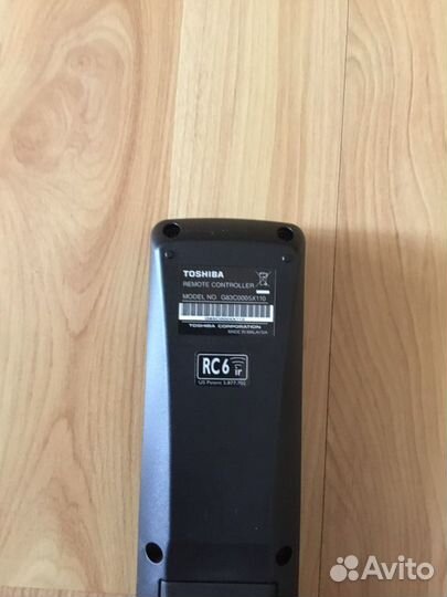 Пульт Toshiba RC6 G83C0005X110