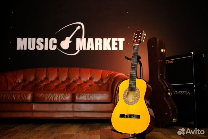 Детская гитара 1/2 (комплект)