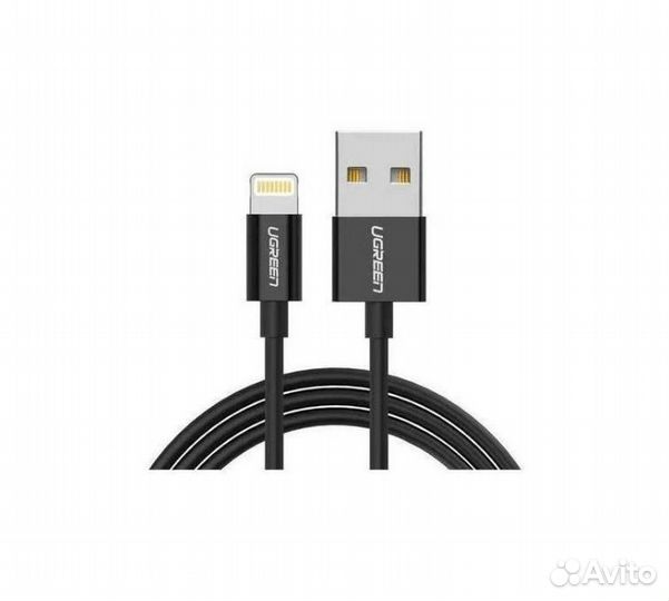 Кабель ugreen US155 (80823) USB-A Male to Lightni