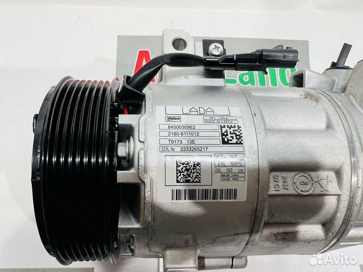 Компрессор кондиционера Веста оригинал новый