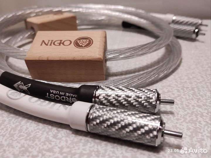 2 RCA Nordost odin с углеродными коннектор 0.5 м