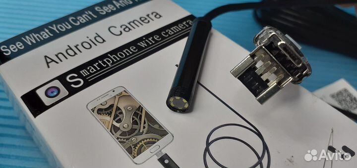 Камера Эндоскоп 5м Гибкая мини HD Android и пк