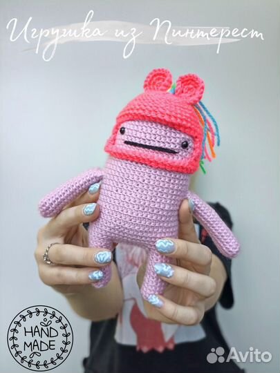 Вязаные игрушки ручной работы амигуруми