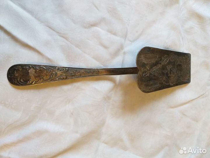 Лопатка для торта мельхиор СССР