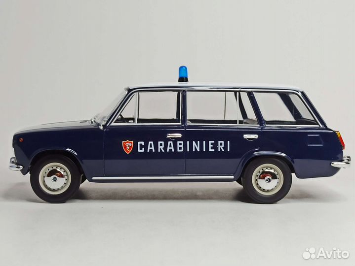 Fiat 124 (2102) Carabineri Police 1:18