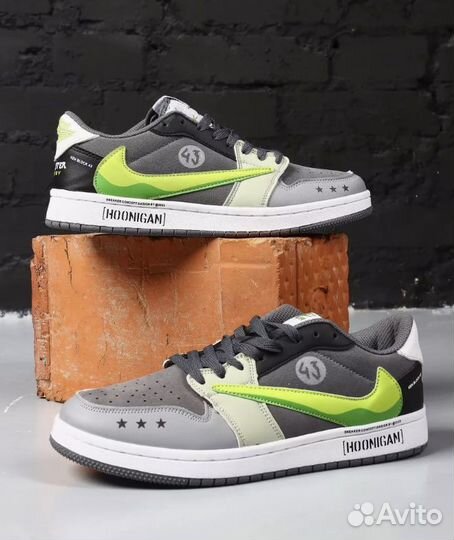 Кроссовки Nike Air Jordan 1 Low х Travis Scott Hoo