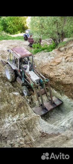 Экскаваторная установка Сарэкс на мтз