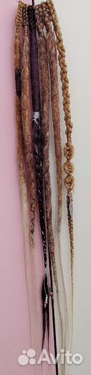 Комплект се косы и дреды