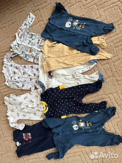 Пакет вещей 0-4 месяца