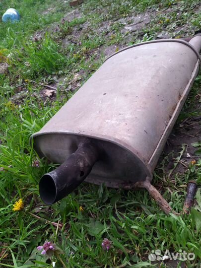 Задняя банка глушителя Nissan primera p11