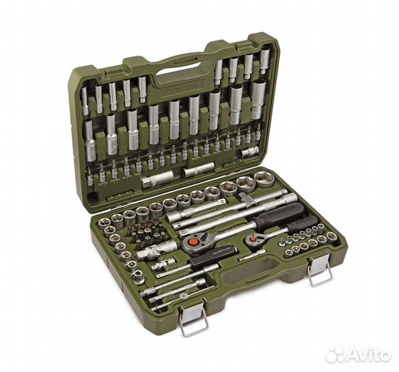 Набор головок и принадлежностей 1/4