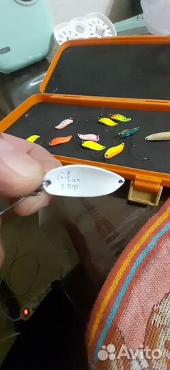 Набор блёсен микроколебалок