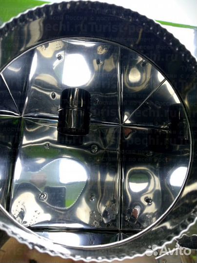 Печь для палатки Малая на 15 л. c 3Д экранами