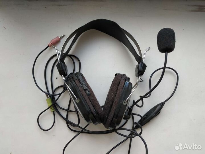 Гарнитуры для компьютера Logitech, A4tech