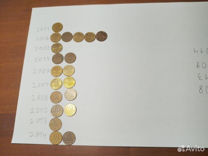 Монеты 10 копеек