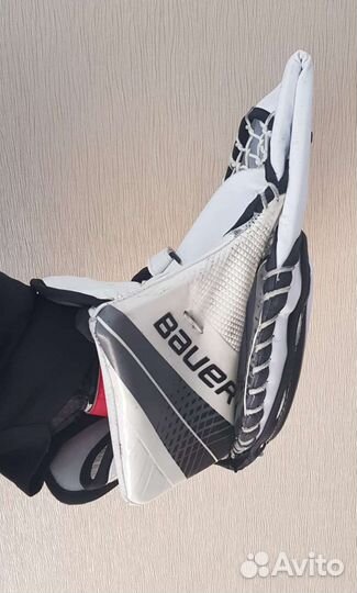 Вратарские блин и ловушка bauer 1x sr