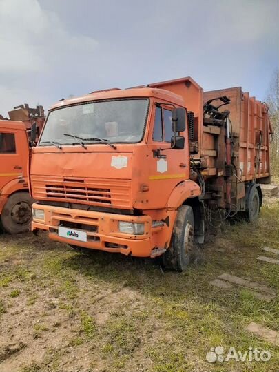 Мусоровоз на базе камаз
