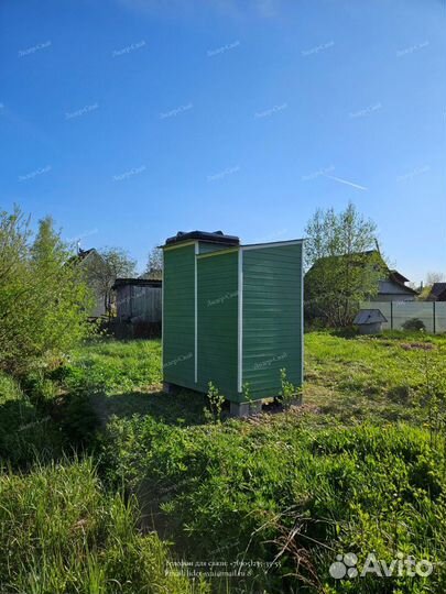 Летний душ с хозблоком