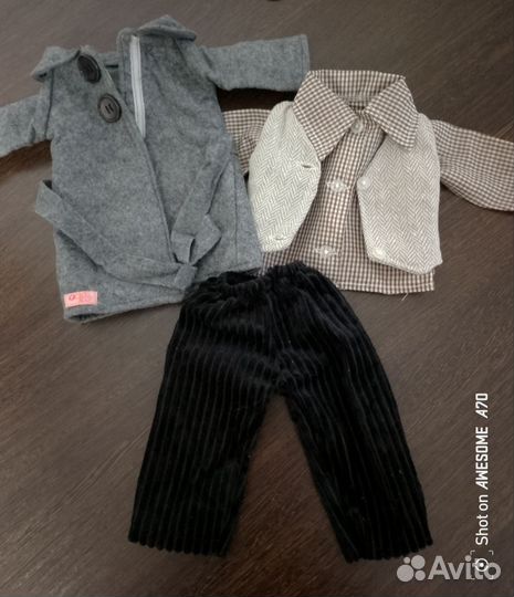 Комплект одежды для пупса типа беби бон