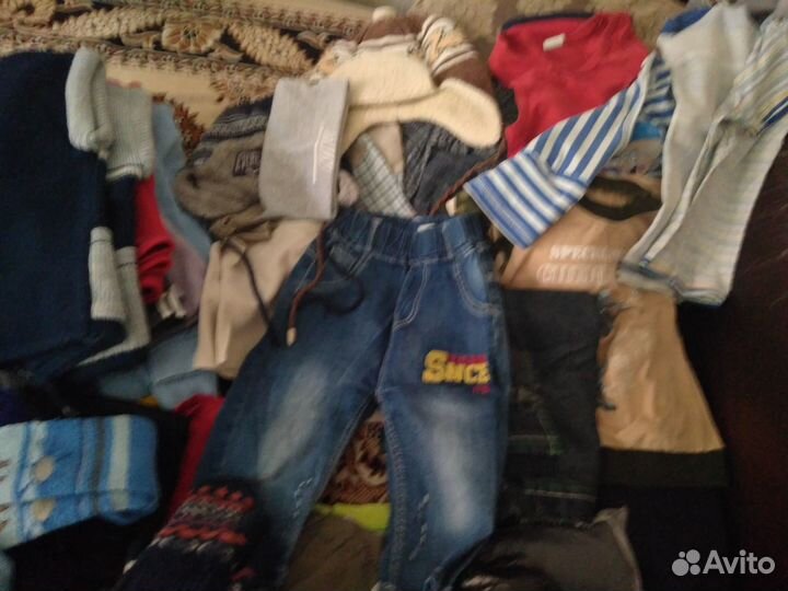 Детские вещи пакетом на мальчика 3-5лет