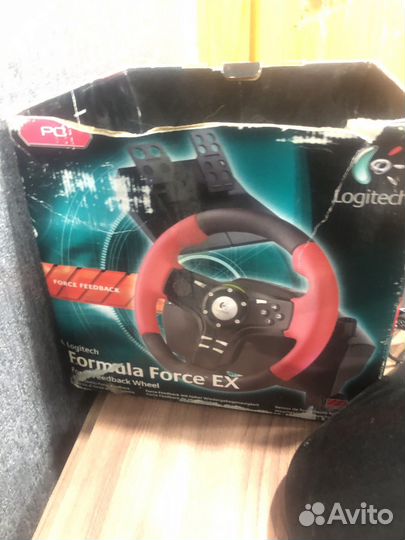 Руль logitech